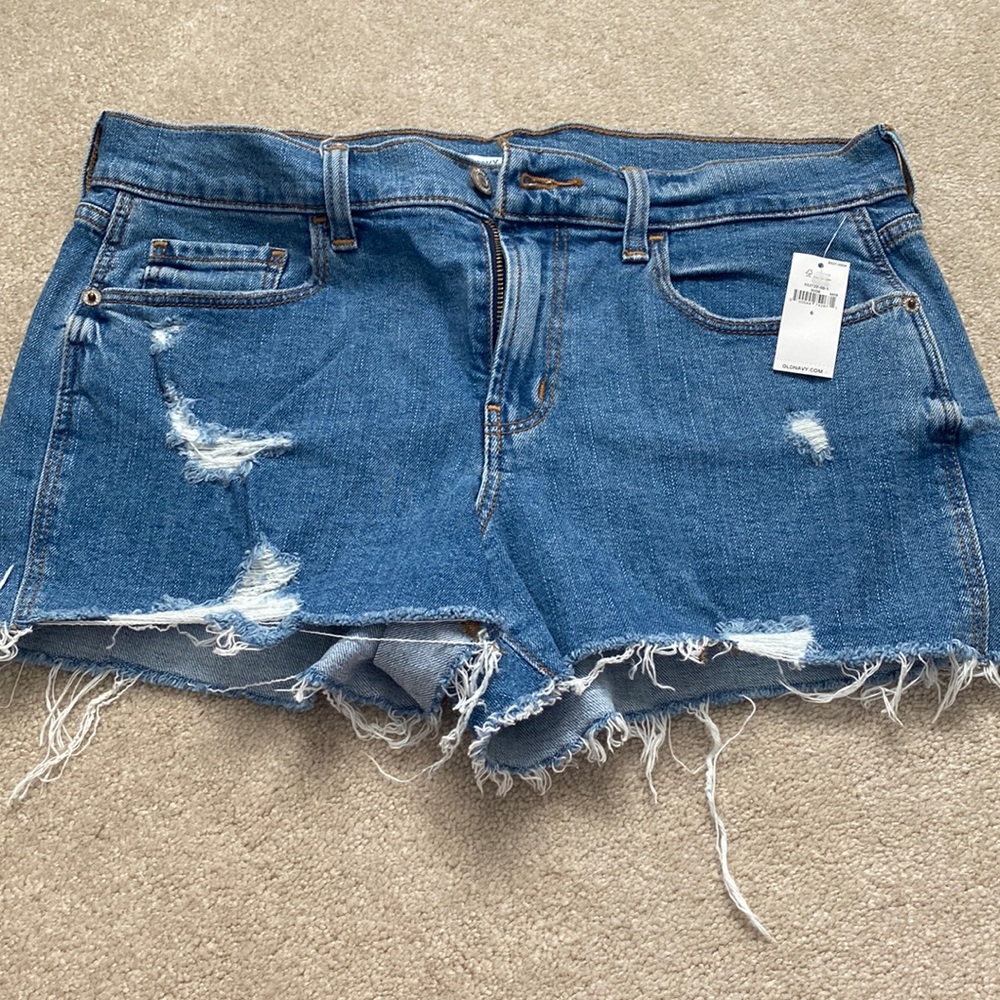 Old Navy cut offs